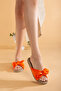 Bow Women's Slippers Non-Slip Soft Sole Daily Comfortable Pool Sea Beach Slippers - 3
