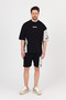 Men's News Garnished T-Shirt Oversize - 2