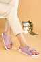Women's Flexible Soft Adjustable Buckle Slide Comfortable Comfort Anatomical Slippers - 2