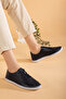 Genuine Leather Comfortable Orthopedic Women's Daily Rubber Laced Soft Shoes - 3