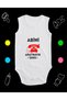 Cotton Don'T Make My Brother Look Nostalgia Phone Printed Combed Cotton Baby Bodysuit with Snap Fasteners Badi Zıbın Aabes113