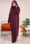 One Piece Economical Prayer Dress - Purple