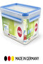Clip & Close 5-Piece Storage Box Set – Transparent/Blue, Various Sizes - 8