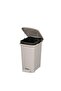 Elf-İ344 Slim Pedal Plastic Trash Can with Inner Bucket 8 Lt