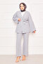 Kimonolu Double Hijab Set Gray - 4