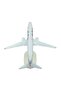 Fly Dubai Diecast Metal Miniature Airplane Model - 2