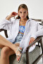 Women's Tilda 100% Cotton Muslin Oversize White Shirt - 2