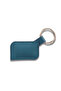 Leather Keychain Brn4 Blue