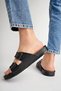 Uway men's double buckle orthopedic daily slipper - 2