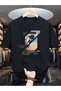Cotton Oversize Summer Vibe Tropical Sunset Short Sleeve Crew Neck Comfortable Casual