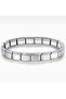 Vip Italian Charm Steel Bracelet |   Stainless, Adjustable, Gift Accessory