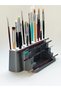 3 in 1 Brush Organizer and Washing Container – Paint Brush Holder Organizer Stand
