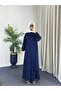 4533 - Hijab Double Suit Navy Blue