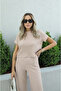 Women's Bürümcük Palazzo Bottom Top Set - 4