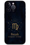 iPhone 14 Pro Max Compatible Virgo Patterned Phone Case + Screen Protector - 5773