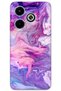 Infinix Hot 40I Compatible Marble Patterned Phone Case + Screen Protector - 5813