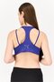 Women Sportswear Fit Padded Sports Bra, Blue - 3