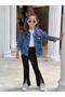 Hello Kitty Girl's Denim Jacket - 4