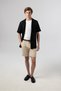 Short Sleeve Knitted Shirt 4158-01 - 3