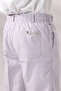 Men's Stone Relaxed Cut Elastic Waist Linen Hajj and Umrah Shalwar Pants - 5