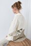 قميص نسائي بظهر مطرز -32232GML - 4