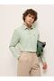 Men's Pista Green Tailored Fit Solid Formal Shirt for Every Occasion - 6