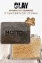 Purifying and Refreshing Handmade Pure Clay and Pumpkin Fiber Soap 110gr