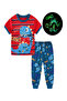 Blue Dino’s Leafy Jungle Trek Pajama Set