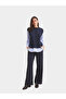 Women Navy Blue Solid T-Shirt - 5