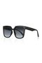 Black Black Women's Sunglasses Apsn 010701   Black 50 - 4