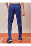 Solid Drawstring Waistband Track Pants - 3