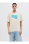 Graphic Print Round Neck T-Shirt - 2