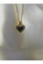 Blue Ocean Heart Necklace with Zircon Stone - 2