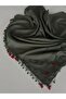 Handmade Cherry Embroidery Writing Edge Beaded Cheesecloth Handcrafted Embroidery 100X100Cm 4 Edges Embroidered - 3