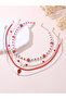 Set of 4 - Strawberry Beaded Necklace - 3