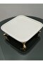 Porcelain Presentation Plate with Gold Handle and Foot - 2