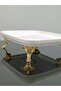 Porcelain Presentation Plate with Gold Handle and Foot - 3