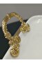 Porcelain Presentation Plate with Gold Handle and Foot - 4