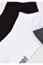 Std 2-Piece Black and White Booties Socks 092600 -900 Classic - 4