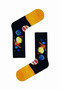 Sun and Planets Patterned Colorful Socket Socks - 2