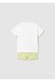 Baby Boy T-Shirt Swimsuit Suit Yellow 1648 - 2