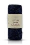Paillette Polyester Sequin Macrame Thread Polyester Macrame Thread Supla Bag Thread Sequin Navy Blue