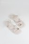Women's Light Skin Color Gold Ring Detailed Daily Sandals - 8