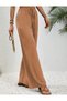 Women's Elastic Waist Comfortable Fit Aerobin Fabric Women's Trousers - 5