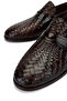 Men's Genuine Leather Tan Classic Shoes - 4