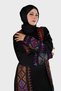 Luxury Palestine Set - Special Design Embroidered Ferace Set - Abaya, Dress and Shawl Set - 4