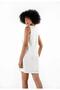 Mini Length Sleeveless Dress with Strap Lined - 4