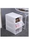 Shoe Box, Flippy, Plastic, Stackable, Front Door, 33 x 23 x 13 cm, Transparent - 3