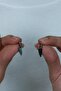Stainless Steel Small Size Knife Earrings (2 Pieces) Mse15 - 4