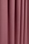 Luna Series Velvet Textured Pleatless Background Curtain - Dried Rose - 4